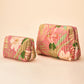 Large Quilted Washbag Delicate Tropical Candy by Powder