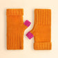 Cassia Wrist Warmer Gloves Tangerine