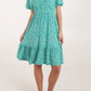 Aimee Knee Length Dress Green