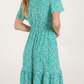 Aimee Knee Length Dress Green