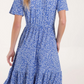 Aimee Knee Length Dress Blue