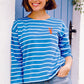 Billie Breton Top French Blue Lobster Top