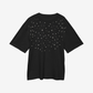 Yda Crystal T Shirt Black