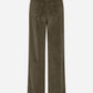 Ivalou 3 C cordouroy Jeans Olive Green