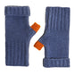 Cassia Wrist Warmer Gloves Denim Blue