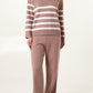 Louisa Trousers and Jumper Loungewear Set Mocha