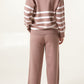 Louisa Trousers and Jumper Loungewear Set Mocha