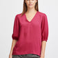 Ilene V Neck Blouse Vivacious