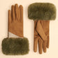 Two Tone Bettina Gloves Sand